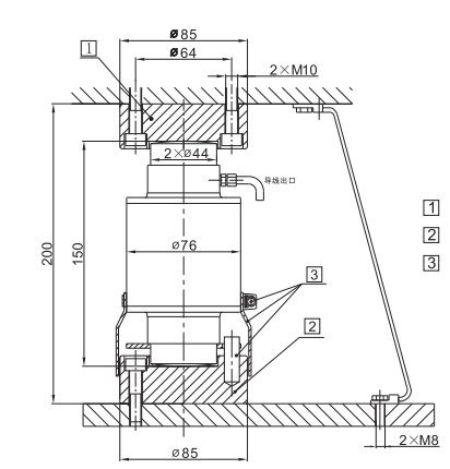 Column Canister Compression Load Cell for Truck Scale-IN-C16
