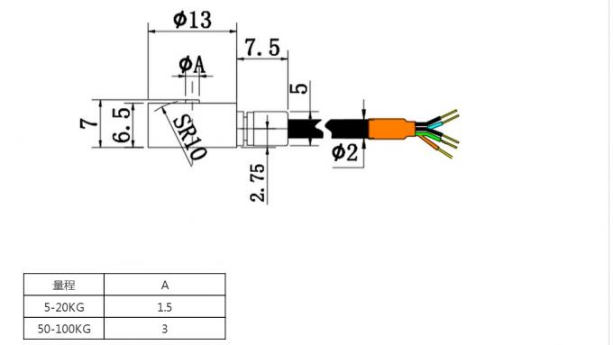 Mini Force Sensor IN-HZ-MI-013 