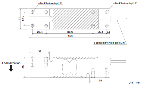 Single Point Load Cell - IN-PW10A