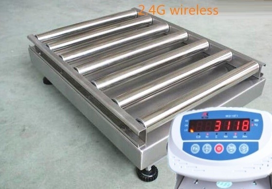 600kg OIML C3 C5 Roller Conveyor Scale Heavy Duty Gravity Rollers